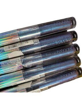 Almay Gel Lip Gloss Make Up Lip Care Goddess Gloss Blue Sparkle Ethereal Sealed